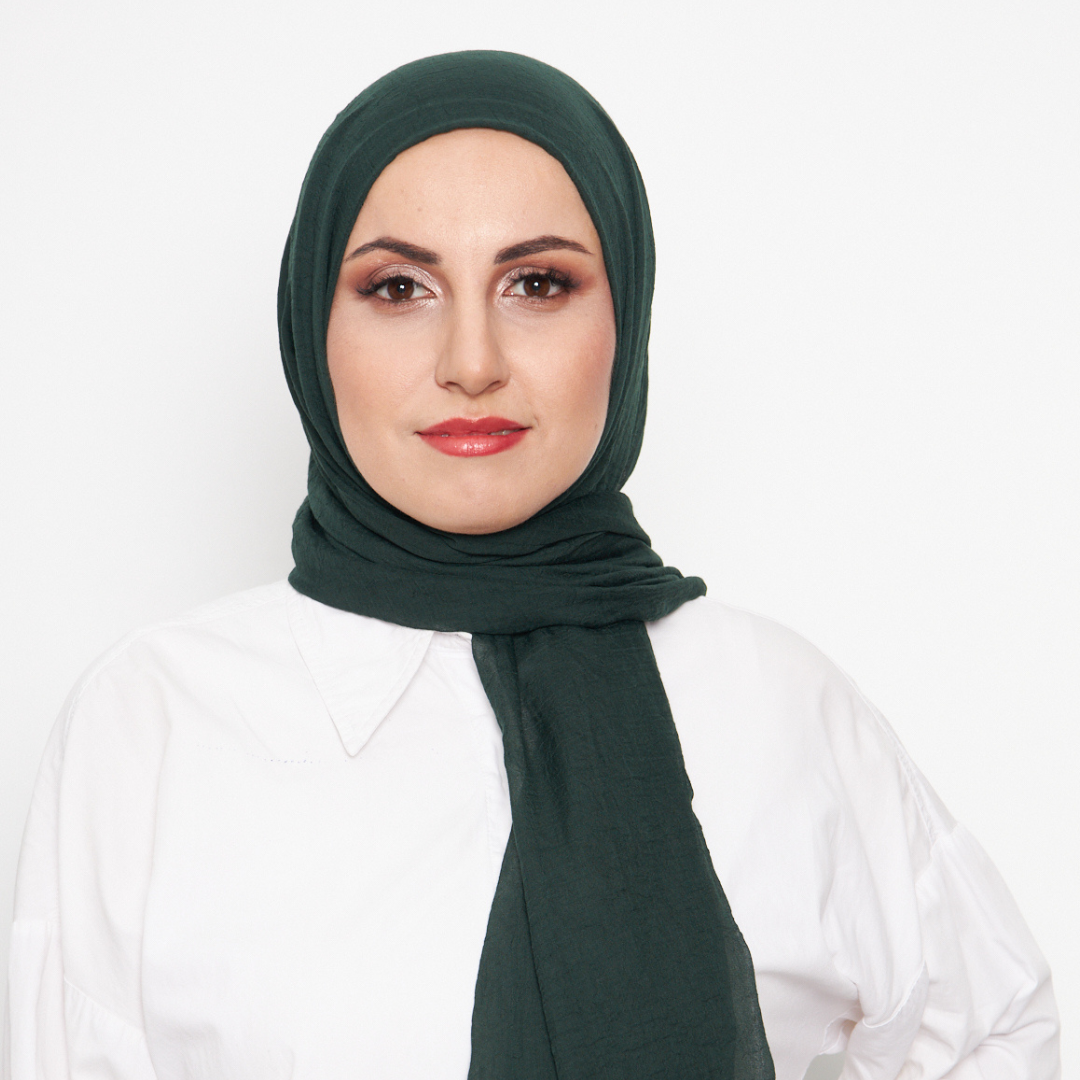 konfor relax şal koyu zümrüt nisa scarf