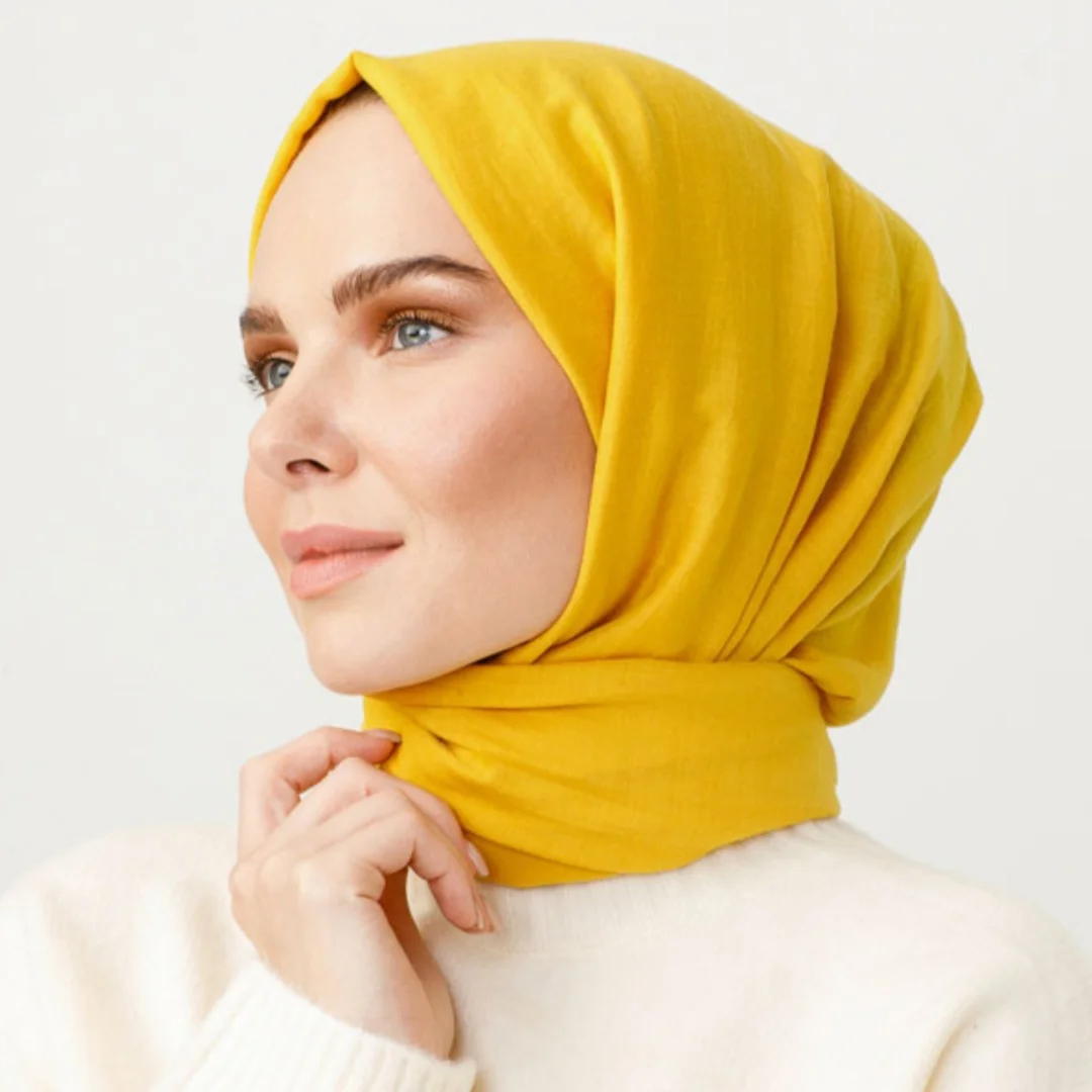 pamuk kraş şal ışıltı nisa scarf